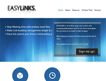 Tablet Screenshot of easy-links.net